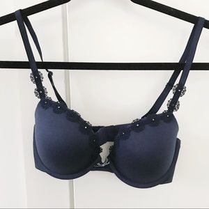 Aerie Floral Embroidered Bra